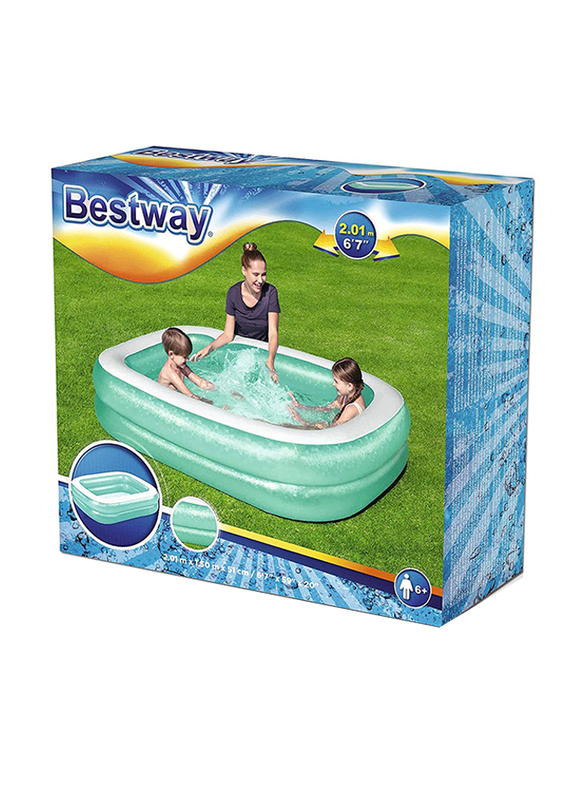 Bestway Rectangular Pool, Blue