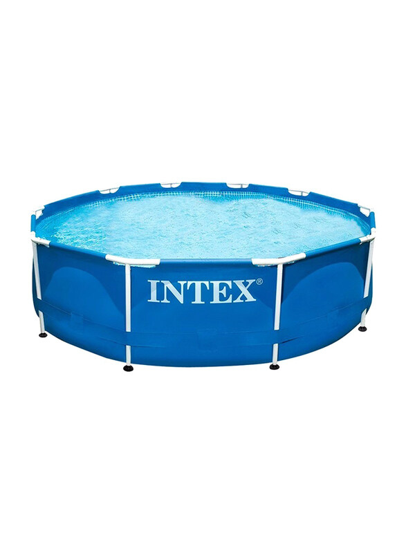 

Intex Metal Frame Pool Set, 28200, Blue