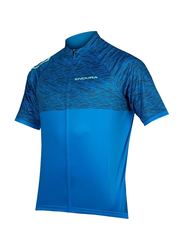 Endura Hummvee Ray Short Seeve Jersey, Medium, Azure Blue