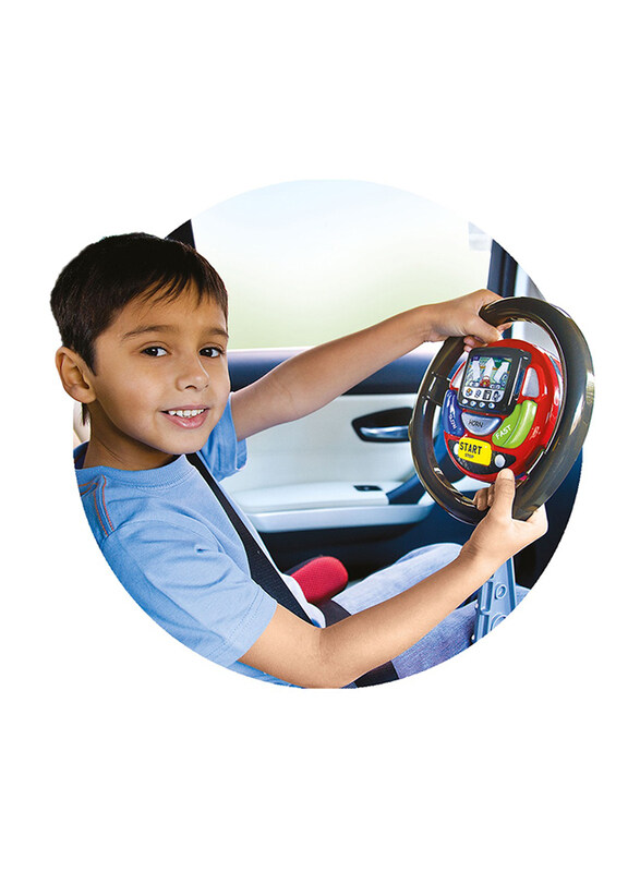 

Casdon Sat Nav Steering Wheel Toy, Grey, Ages 3+