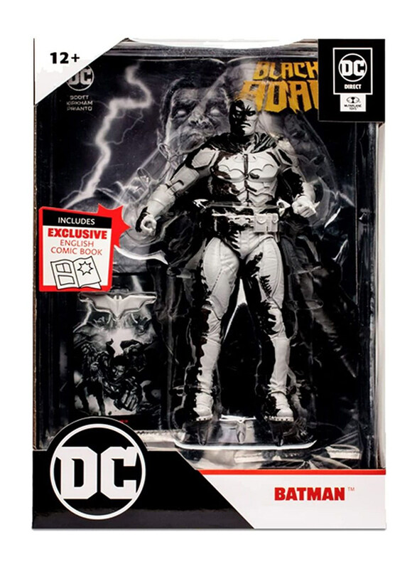 

DC Comics Line Art Variant Gold Label Batman With Comic Book