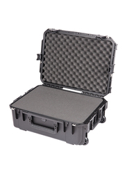 SBK 22 Inch Waterproof Cubed Foam Utility Case with Wheels, Black