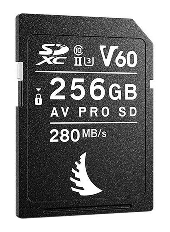 Angelbird 256GB AV Pro MK2 UHS-II SDXC V60 Memory Card, Black