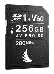 Angelbird 256GB AV Pro MK2 UHS-II SDXC V60 Memory Card, Black