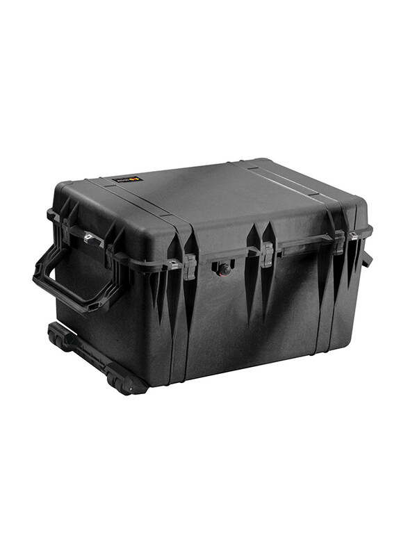 

Generic Pelican 1664 WL/WD Protector Case with Padded Divider, Black