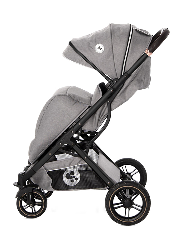 Lorelli Classic Storm Baby Stroller Set, Opaline Grey