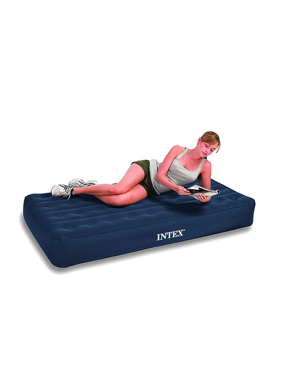 Intex Outdoor Super-Tough Airbed, Blue