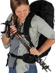 Osprey Tempest 30 Backpack Bag for Women, M/L, Stealth Black