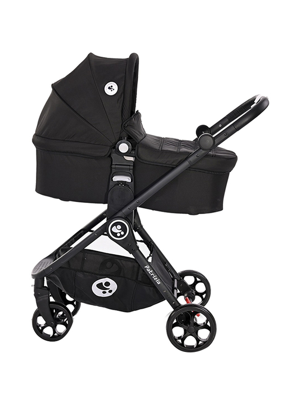 Lorelli Premium Patrizia Baby Stroller, Black