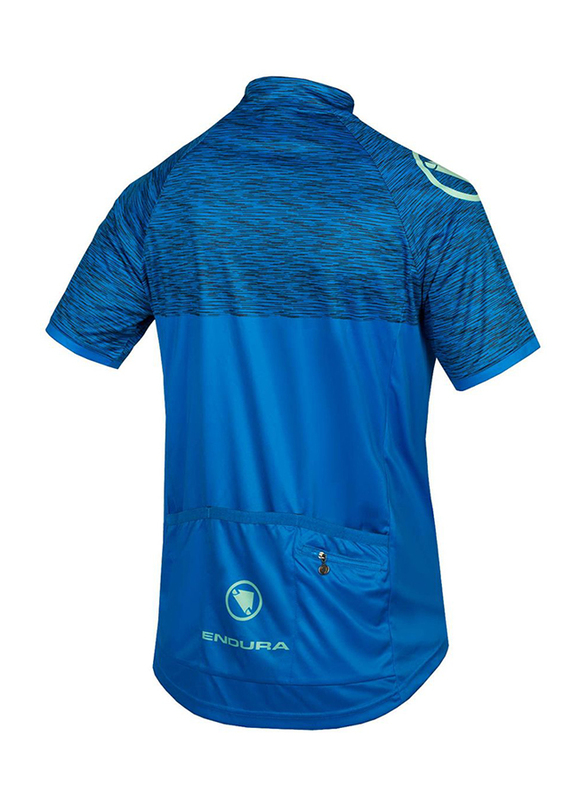 Endura Hummvee Ray Short Seeve Jersey, Medium, Azure Blue