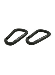 Coghlans 2 Pieces Hammock Biner, Black