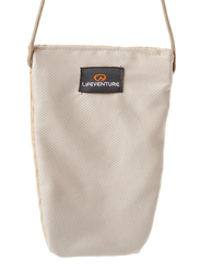 Life Venture Fabric Chest Body Wallet Unisex, Beige