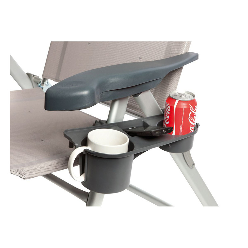 Bo-Camp Compact Drink Holder Table, Anthracite