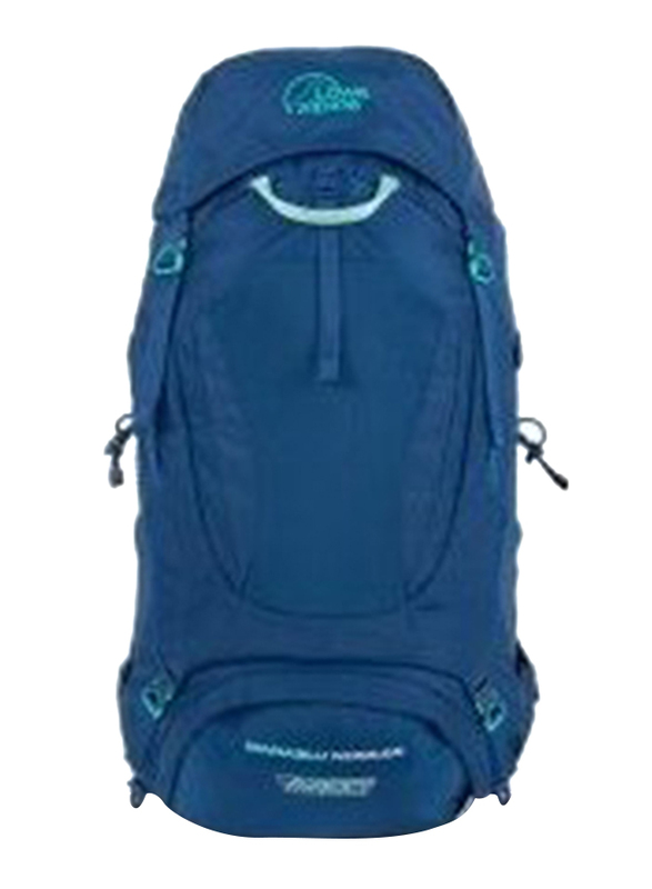 Lowe Alpine Manaslu Backpack Unisex, 55-65 Ltr, Blue Print