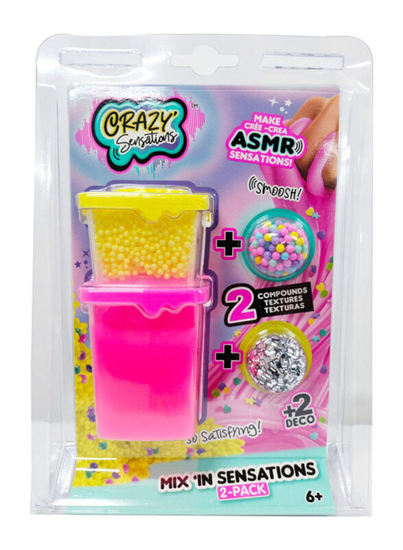 

Canal Toys Mix'in Sensations Slime Kit, 4 Pieces, Ages 6+