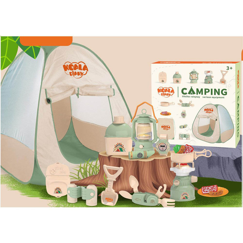 Stem Camping Set, 13 Pieces, Ages 3+, Multicolour