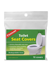 Coghlans Toilet Seat Covers, White