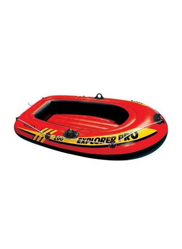 

Intex Explorer Pro 200 Boat Inflatable Rafts, Red