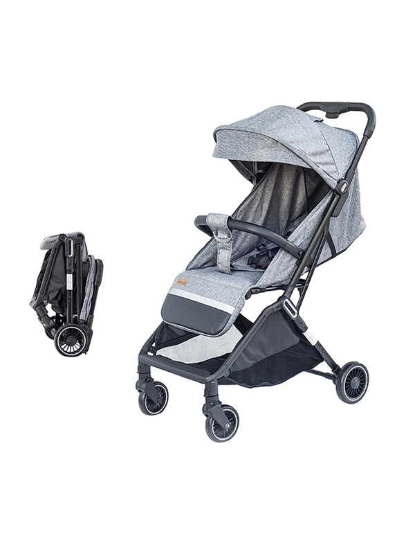 

Moon Pronto Autofold Stroller, Senior Grey