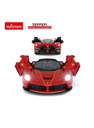 Rastar LA Ferrari Aperta Remote Control Car, 1:14 Scale, Red, Ages 6+