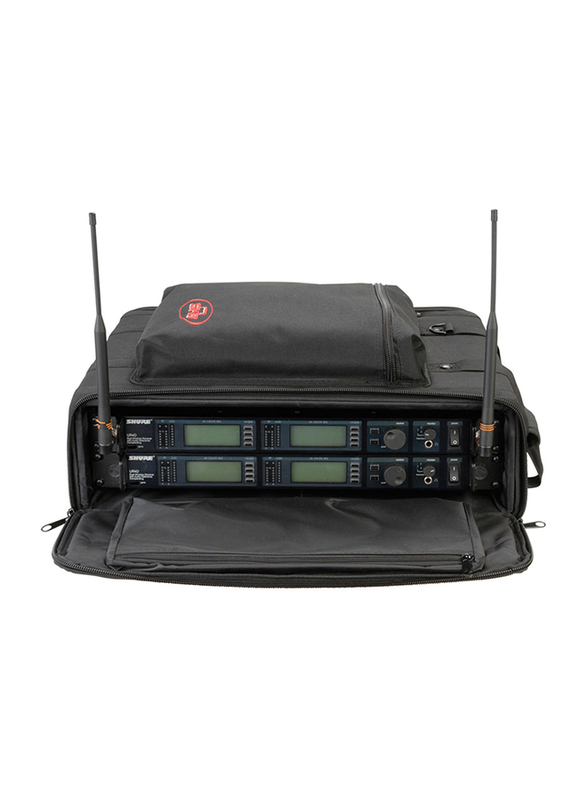 SBK 2U Soft Rack Case, Black