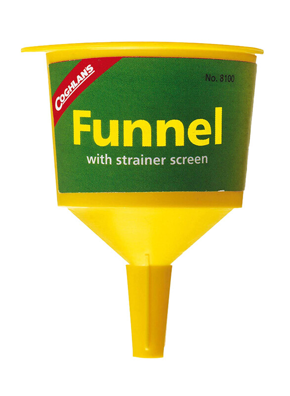 

Coghlans Funnel with Strainer Screen, Yellow