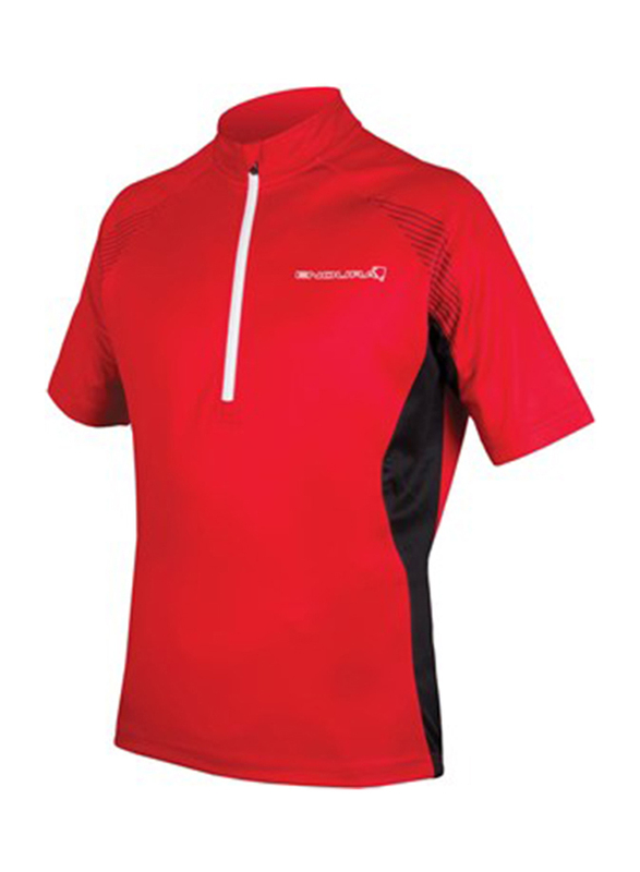 

Endura Xtract II S/S Jersey, Small, Red/Black