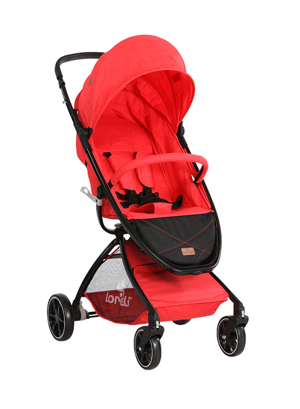 Lorelli Premium Sport Baby Stroller, Red