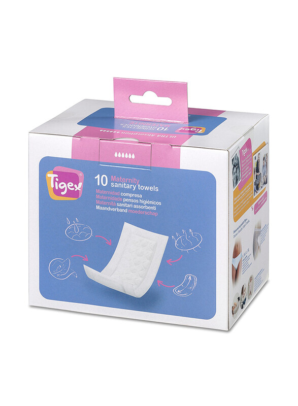 

Tigex Maternity Sanitary Towels, 10 Pieces