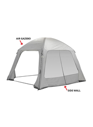Bo-Camp Air Gazebo Inflatable Tent, 365 x 365cm, Grey
