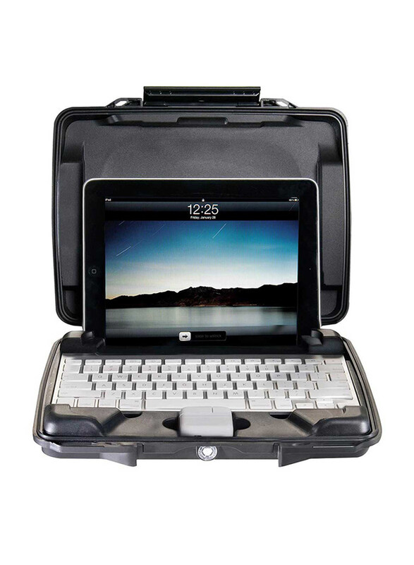 

Pelican w/ iPad with Foam HardBack Case, i1075, Black