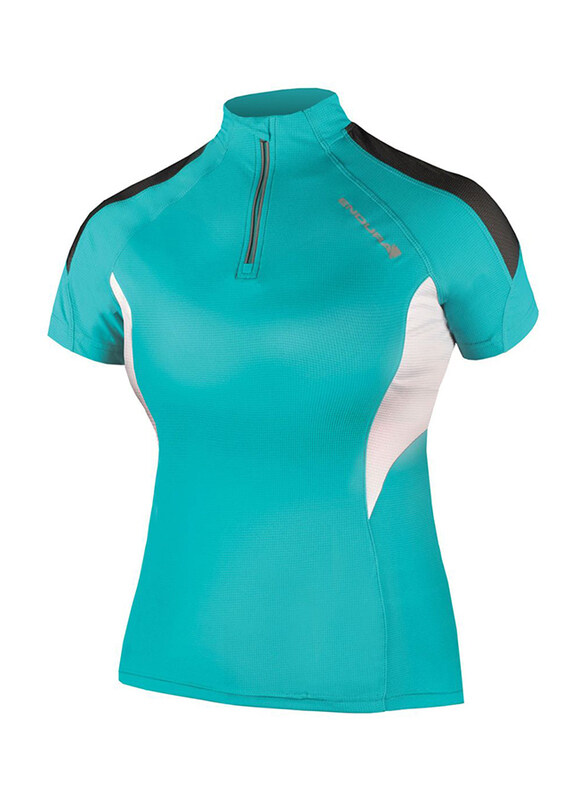 

Endura Wms Hummvee Lite Jersey, Medium, Teal