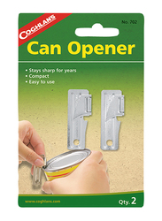 Coghlans G.I. Can Opener Set, 2 Pieces, Silver