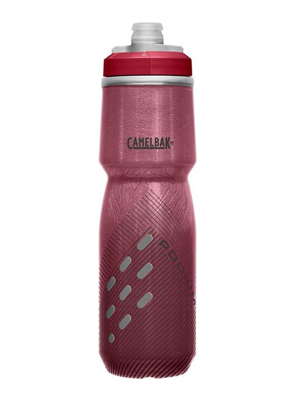 CamelBak 24oz Podium Chill Water Bottle, Burgundy Perforated
