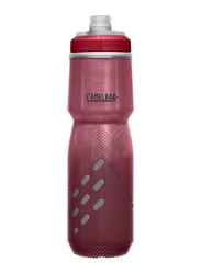 CamelBak 24oz Podium Chill Water Bottle, Burgundy Perforated
