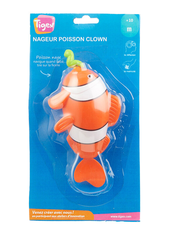 

Tigex Cord-Pull Clown Fish, Multicolour