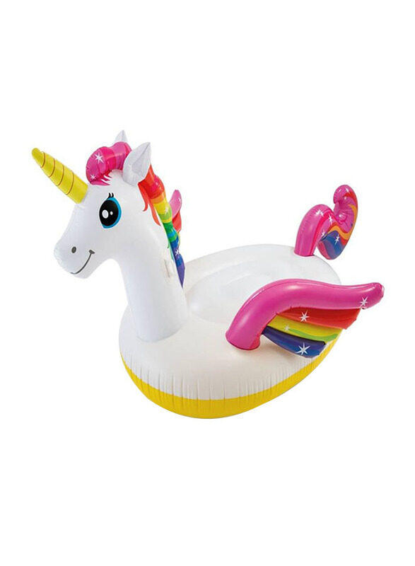 

Intex Mega Unicorn Inflatable Ride-On, White