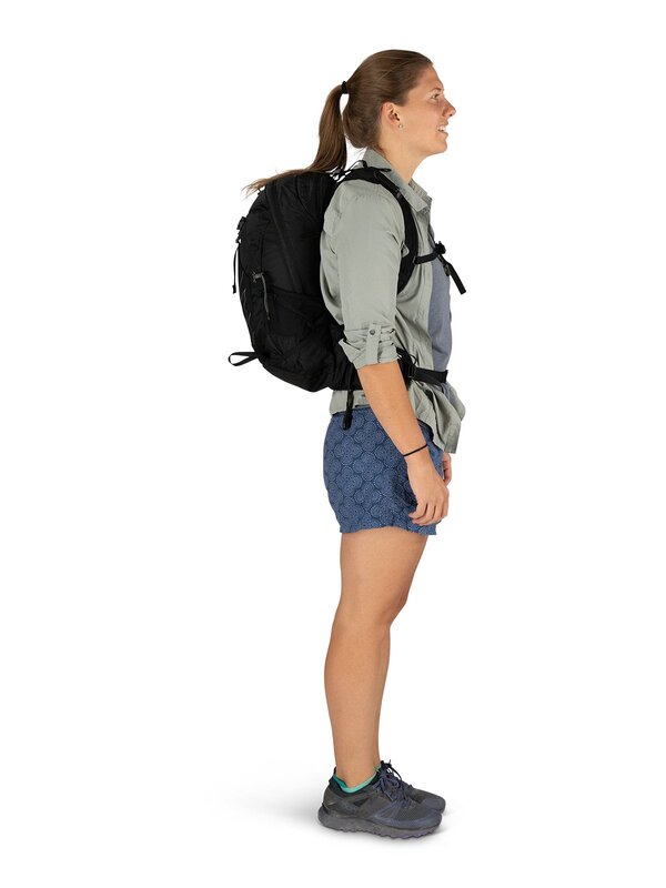 Osprey Tempest 20 Backpack Bag for Women, M/L, Stealth Black