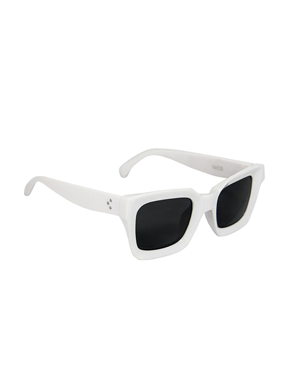 Ocean Full Rim Rectangular Glasses Osaka Sunglasses Unisex, Smoke Lens, 62/20/140