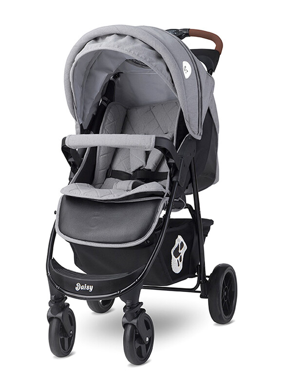 

Lorelli Classic Daisy Baby Stroller Set, Cool Grey