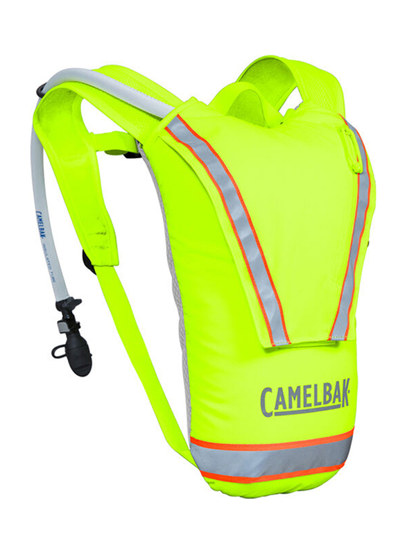 Camelbak Hi-Viz Mil Spec Crux Hydration Backpack, 2.5 Ltr, Lime Green