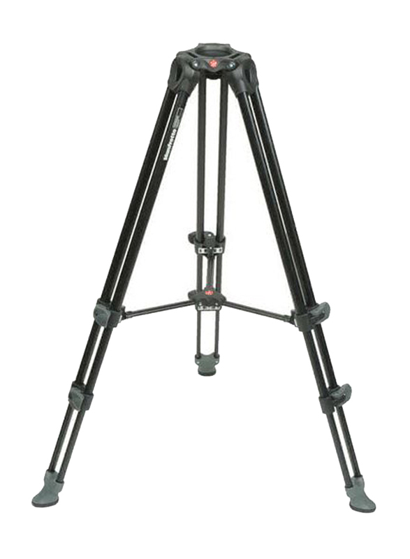 Manfrotto Tripod with Fluid Video Head Lightweight with Side Lock, MVK500AM, Black