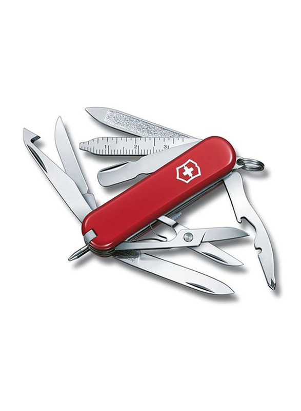 Victorinox Mini Champ Pocket Knife, Red