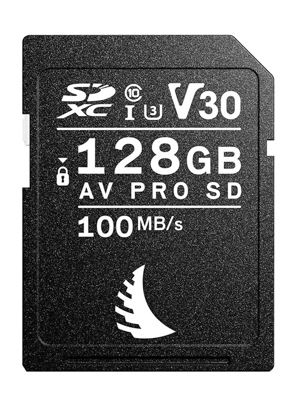 Angelbird 128GB AV Pro SDXC V30 Memory Card, Black,AVP128SDV30