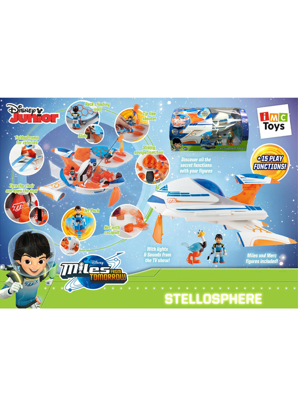 IMC Toys Miles From Tomorrowland Stellosphere Action Figures, Multicolor, Ages 3+