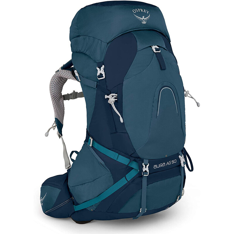 

Osprey Aura AG 50 WM Challenger Backpack Bag for Unisex, Blue
