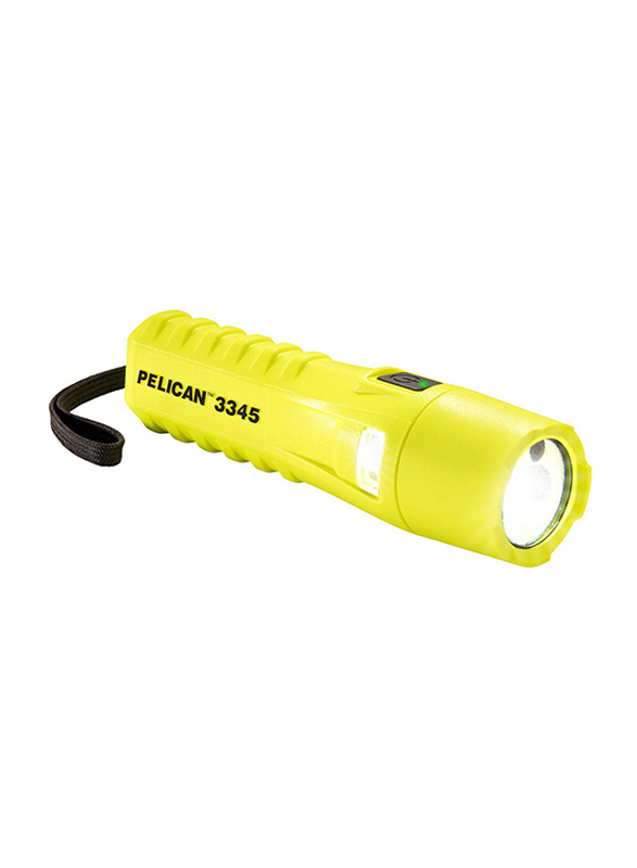 Pelican 3345 LED Flashlight, 280 Lumens, Yellow