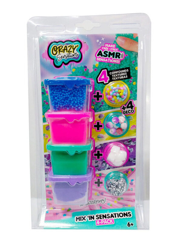 

Canal Toys Mix'in Sensations Slime Kit, 8 Pieces, Ages 6+