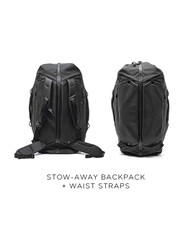 Peak Design Travel Duffel Bag, 65L, Black