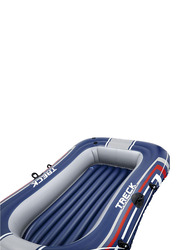 Bestway Hydro-Force Inflatable Boat with Pump Set, Multicolour